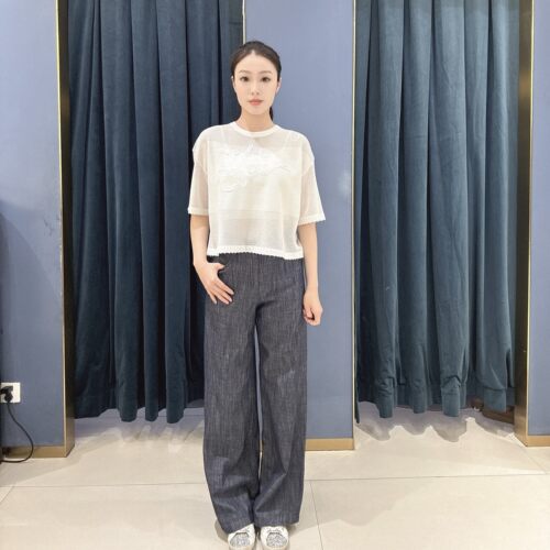 谜底女士复古时尚裤子262MK0466