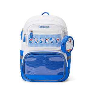 Skechers斯凯奇哆啦A梦联名系列儿童轻便大容量收纳校园双肩包