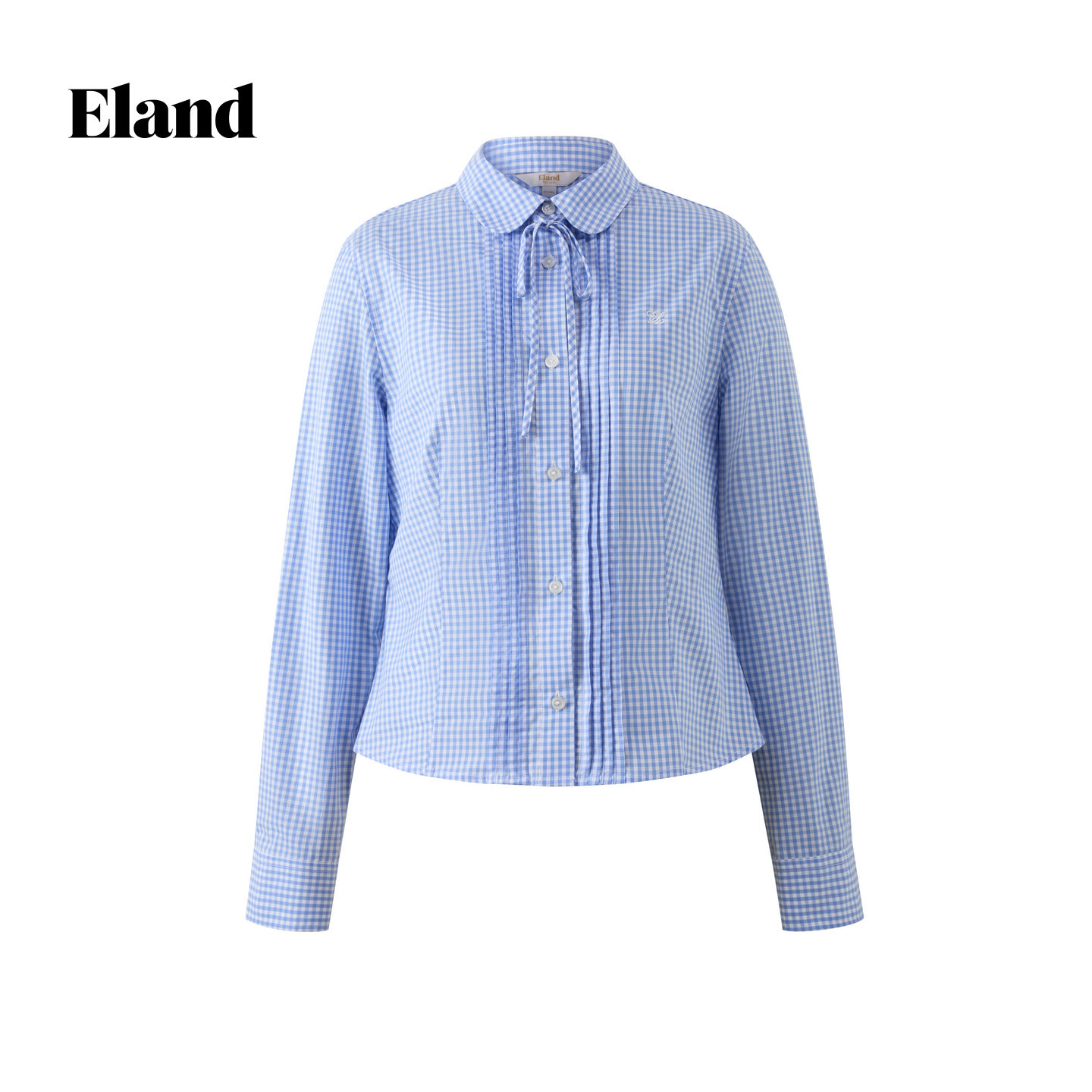 Eland 女时尚通勤翻领衬衫
