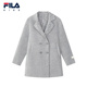 女大童外套2025冬季 FILA KIDS斐乐童装 新儿童呢子上衣K12G542702