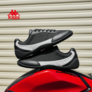 Kappa薄底鞋男夏休闲软底板鞋轻便复古德训鞋子
