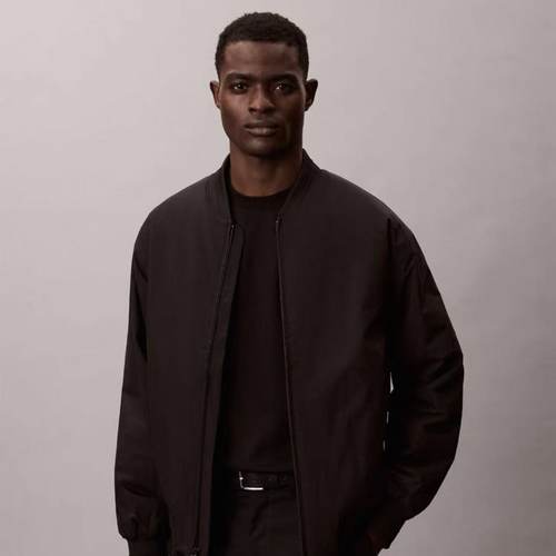 CK Jeans25秋季新男士商务休闲棒球领飞行员薄棉服外套4LC513G