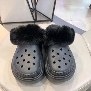 Crocs雪屋暖棉克骆格休闲鞋