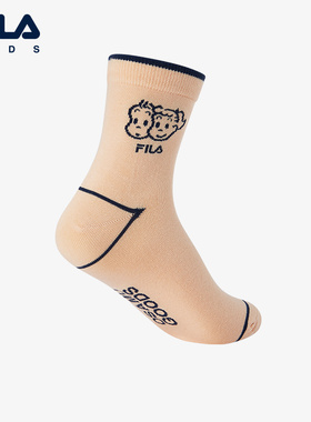 FILA KIDS斐乐儿童休闲袜子弹力舒适袜子K18B444301