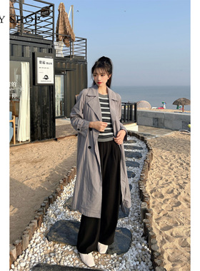 TKY SHOP 女士时尚休闲风衣10H1BA07C057