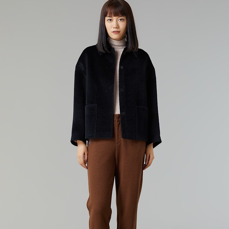 LanaFaY/啦娜菲女士时尚潮流舒适毛呢大衣LF729