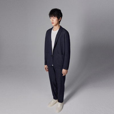 MM麦檬男装 长袖休闲西装外套 9E9110591