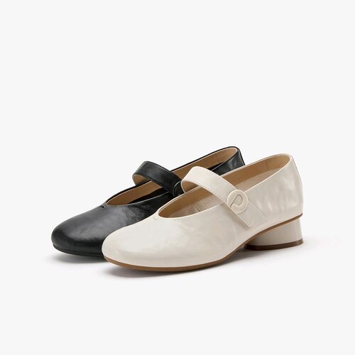 Bata/拔佳2026春款低跟软底玛丽珍鞋AAX24