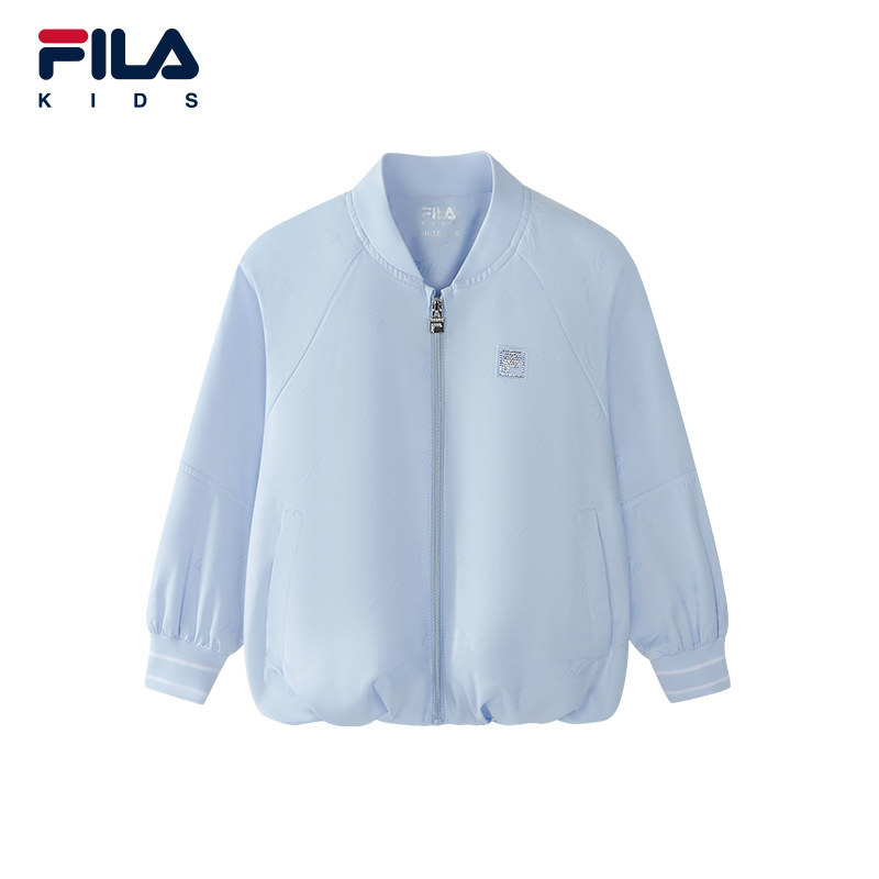 FILA KIDS斐乐童装女小童梭织外套2026秋儿童上衣K11G632705