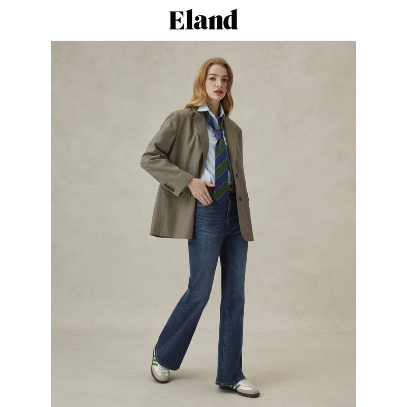Eland西装女简约 西服外套