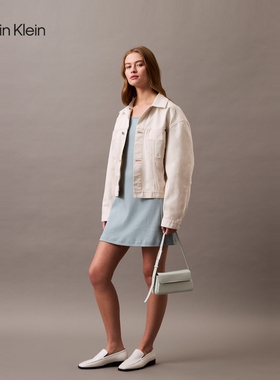 【节日礼物】CK女包25春夏翻盖梯形单肩法棍包腋下包4K3110G