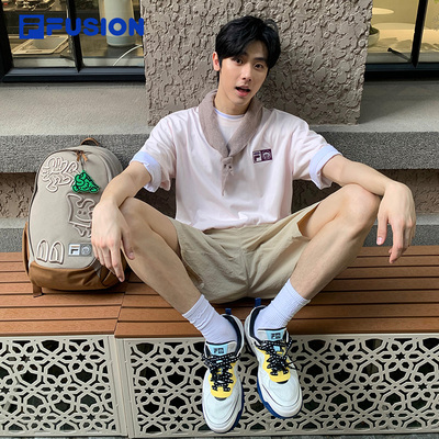 章昊同款FILA FUSION | Mr Doodle联名斐乐男KICK IIIT12M532921F