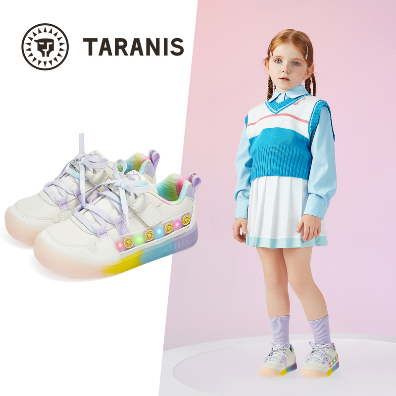 TARANIS/泰兰尼斯秋季女童板鞋T02X4C4934