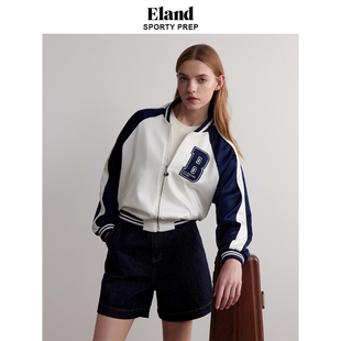 E.LAND 女士休闲时尚夹克EEJAD49J01