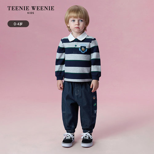 TeenieWeenie Kids小熊童装 男宝宝休闲牛仔裤