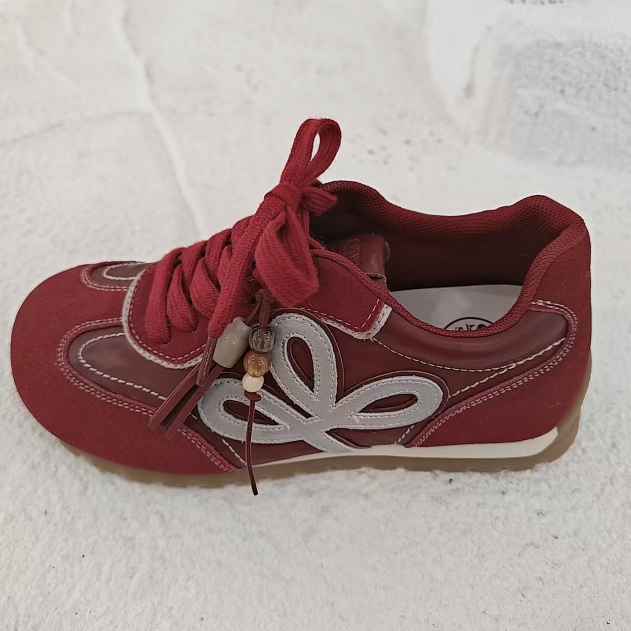 索菲娅轻便运动休闲拼色复古软底德训阿甘鞋SFE1112122,女鞋,时尚休闲鞋,淘宝优惠券,粉丝福利购,淘宝优惠卷