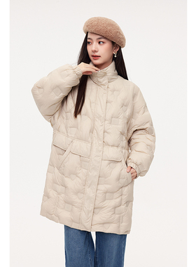 诗凡黎 女士羽绒服3EA980461