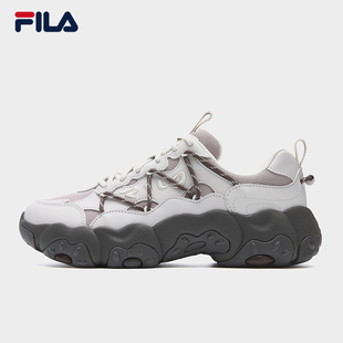 FILA 斐乐官方女鞋FLUID 6 SO2025冬季猫爪6代休闲鞋F12W542151F