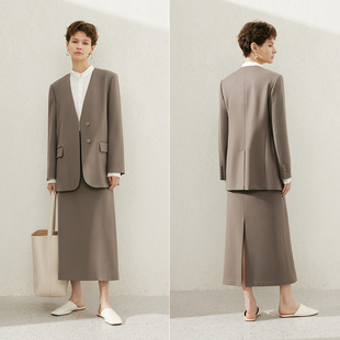 MM麦檬 西装外套女5F2111341