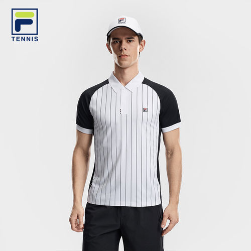 FILA 斐乐官方男子针织短袖POLO衫2026夏季新款上衣A11M623111F