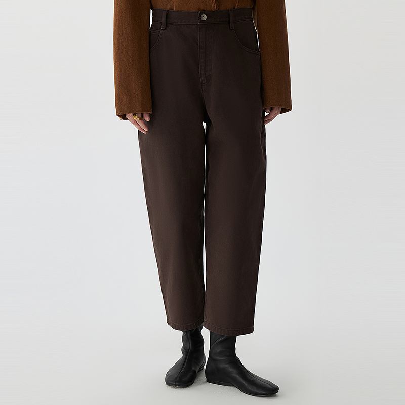 JNBY/江南布衣25春休闲裤锥形九分裤5P1E13710