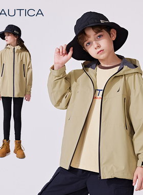 NAUTICA诺谛卡春秋季男女童轻量梭织外套NWG102301