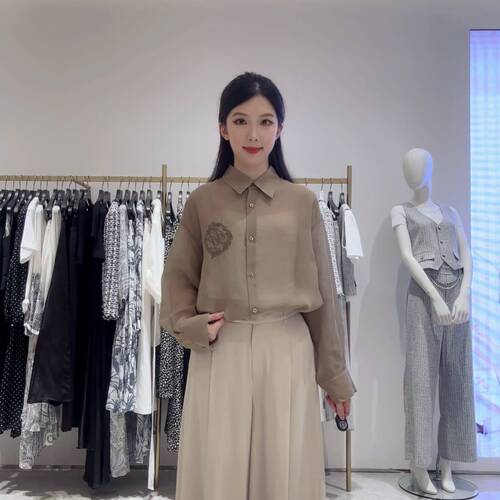 PESARO女士时尚休闲衬衫上衣51097058