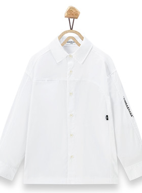 simba&nana/辛巴娜娜秋季男童时尚简约衬衫B1CS13101