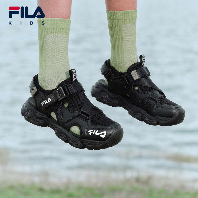 FILA KIDS斐乐童鞋儿童凉鞋2026夏季新款男女童休闲鞋K15B623806