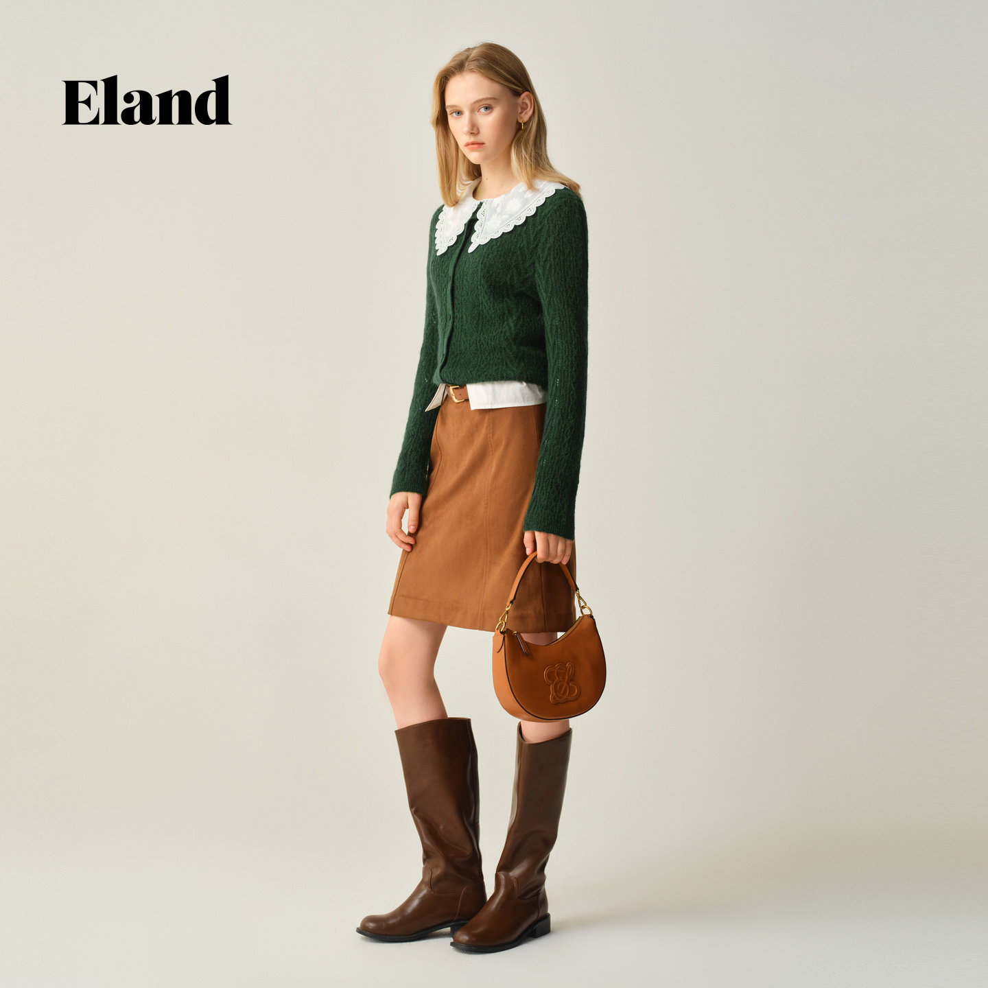 Eland针织衫女气质
