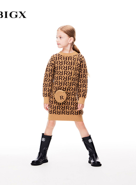 RBIGX/瑞比克针织连衣裙LY3DR2770