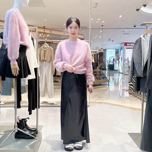 Y.SING衣香丽影女士简约时尚半身裙140933102