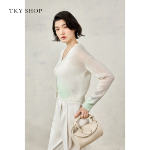 TKY SHOP 女士简约时尚毛针织衫10H1MA09D137
