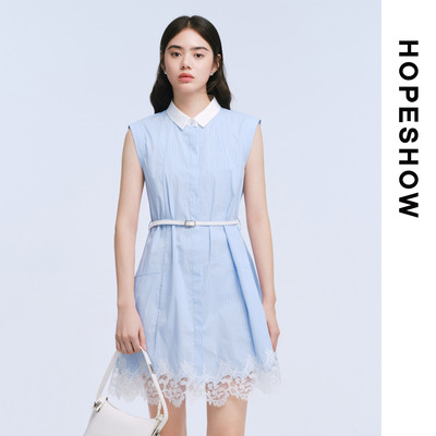 HOPESHOW/红袖连衣裙89125171616