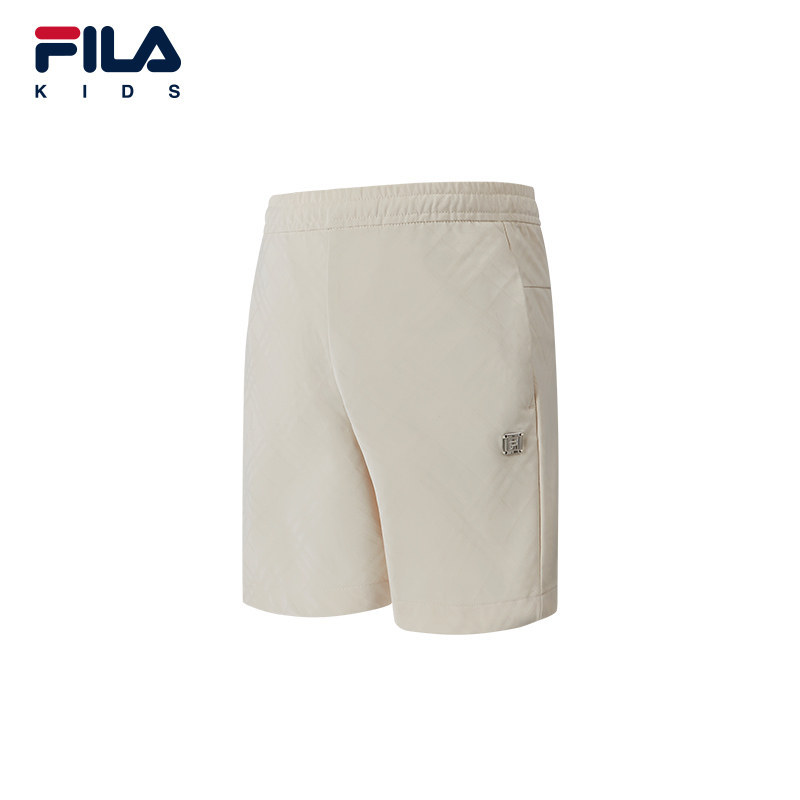 FILA KIDS 斐乐童装男小儿童短裤2026秋新款五分裤子K11B632803