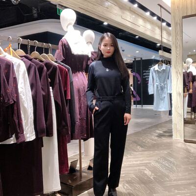 LanaFaY 女士舒适简约休闲裤L2D2M8