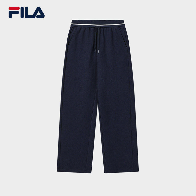 FILA 斐乐官方女士针织长裤2026夏季新日常基础直口裤F11W628611F