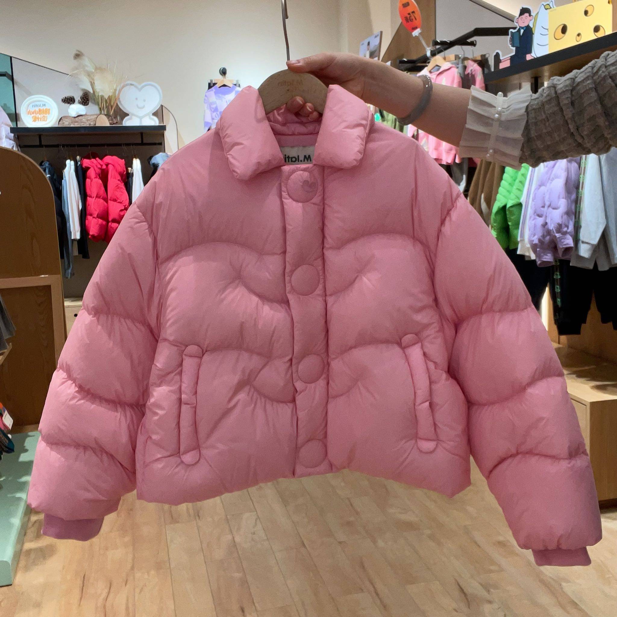 马拉丁童装羽绒服24冬女大童学院风短款羽绒服124114604W,童装/婴儿装/亲子装,羽绒服,淘宝优惠券,粉丝福利购,淘宝优惠卷