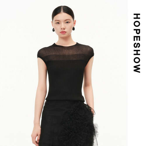 HOPESHOW红袖针织衫89326140101