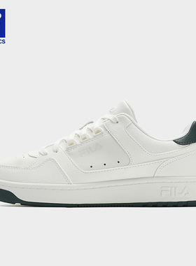 FILA 斐乐官方女鞋TARGA网球鞋2025冬季新款圆盾鞋A12W541001F