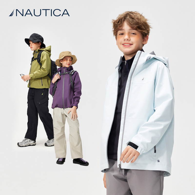 NAUTICAKIDS诺帝卡春秋季男女童三防外套NWH102373A