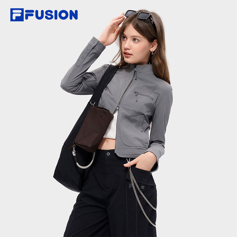 FILA FUSION斐乐包包挎包2026年夏季腋下斜挎包T13U622123F