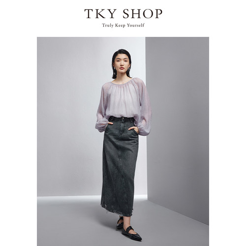 TKY SHOP女士简约时尚上衣10H1JA04N002