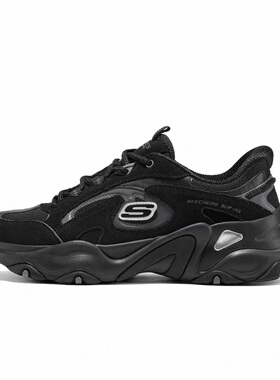 SKECHERS斯凯奇 秋季DLITES 5.0系列时尚绑带运动鞋232417-BBK