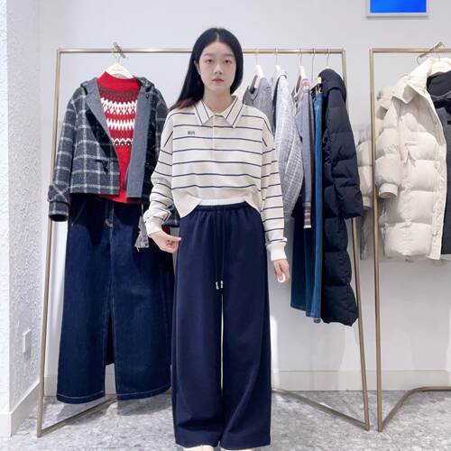 诗凡黎女士简约时尚裤子3G2150011
