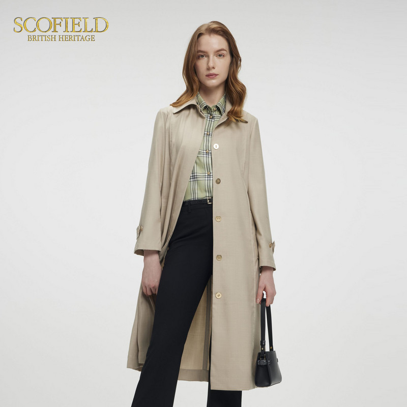 SCOFIELD 2025淑女风衣