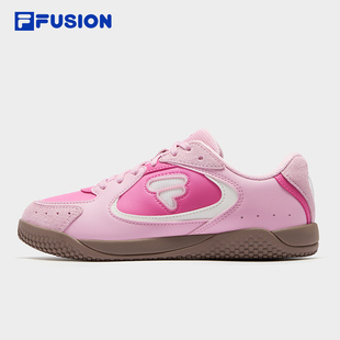 FILA FUSION 斐乐潮牌羽翼鞋女鞋2025秋季薄底德训鞋T12W542907F