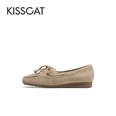 KISSCAT接吻猫女款乐福鞋KA54540-10