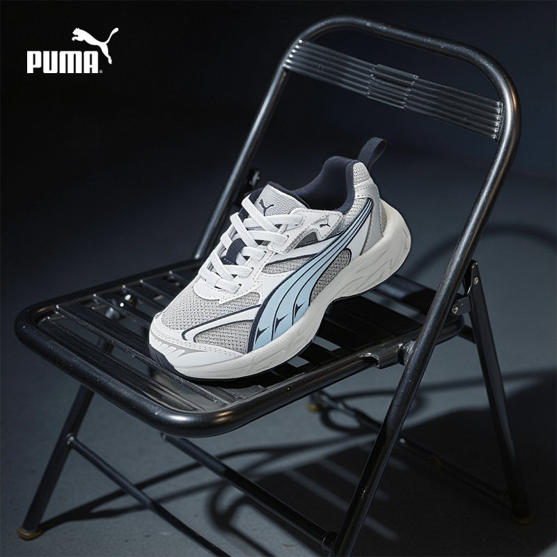 PUMA彪马童鞋儿童中童透气网眼运动鞋慢跑鞋时尚休闲鞋406209