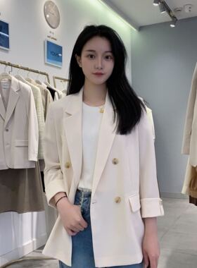 SEIFINI/诗凡黎女士时尚简约西服西装外套3F3210771